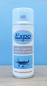 Expo Matt Light Grey Acrylic Primer - 400ml Spray