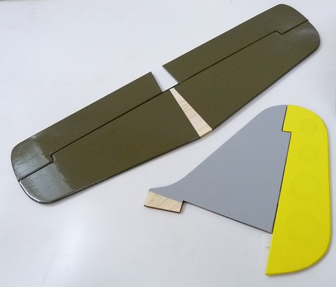 Ultrafly FW-190 Tail Set (Complete)