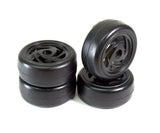 Wheel set onroad Ronin slick black 1:10 (4)