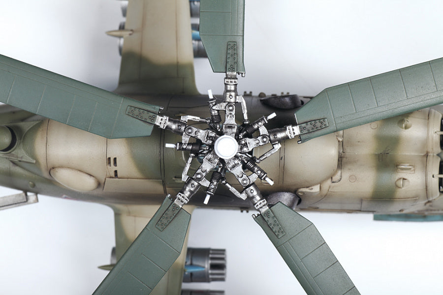 Zvezda 1/48 Soviet attack helicopter MI-24P ZV4812