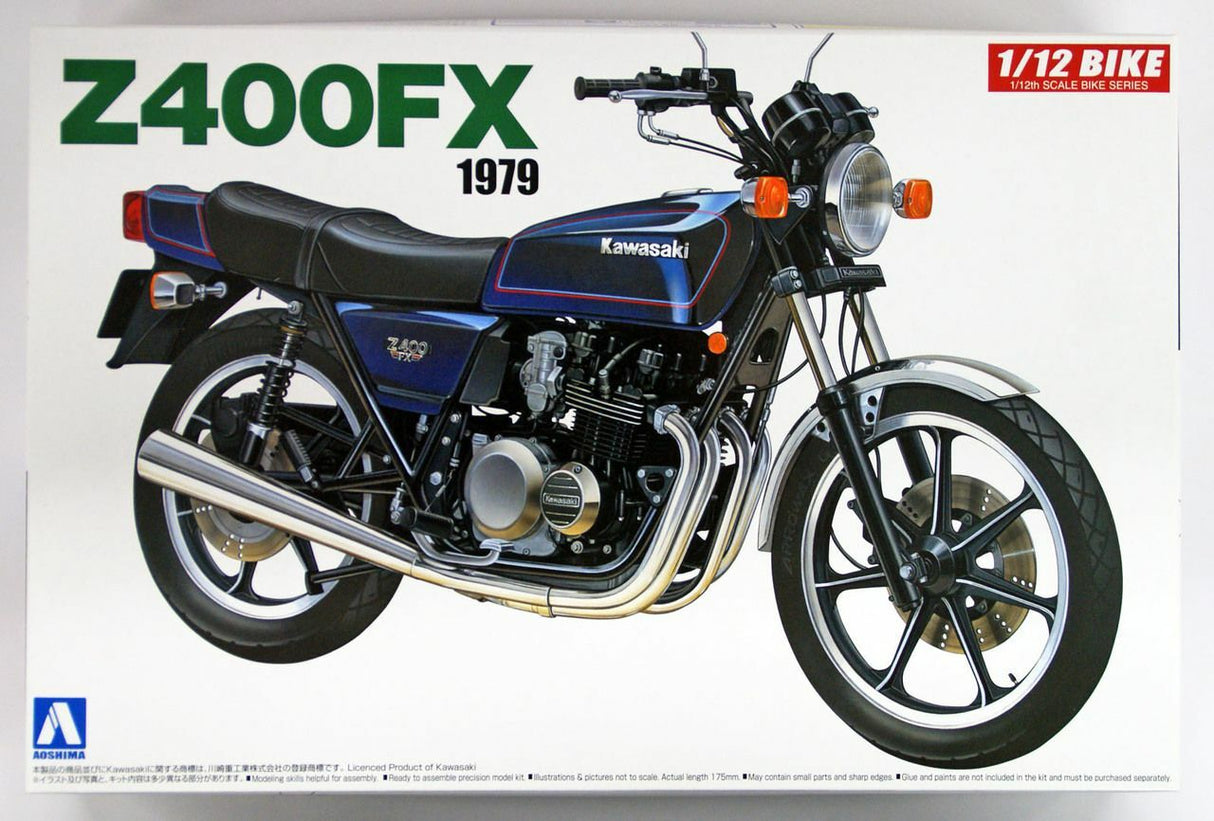 Aoshima 1/12 Kawasaki KZ400E Z400FX 1979 06368