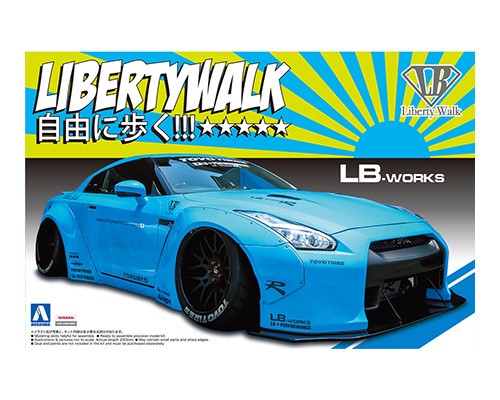 Aoshima 1/24 LB WORKS R35 GT-R Ver.1 05402