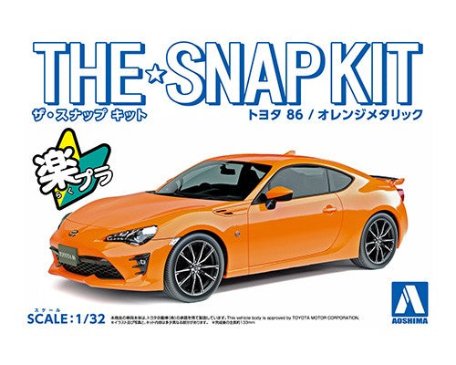 Aoshima 1/32 TOYOTA 86 (Orange Metallic) 1/32  scale 05419