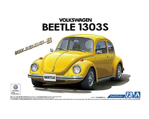 Aoshima 1/24 1/24 VOLKSWAGEN 13AD Beetle 1303S 1973 05552