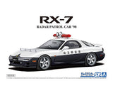 Aoshima 1/24 MAZDA FD3S RX-7 RADAR PATROL CAR 1998 59227