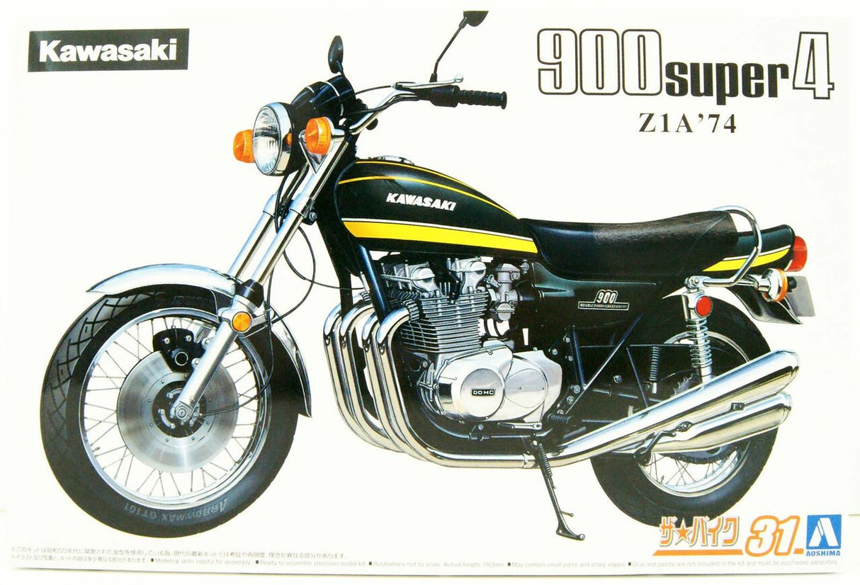 Aoshima 1/12 KAWASAKI Z1A 900 SUPER4 1974 063415