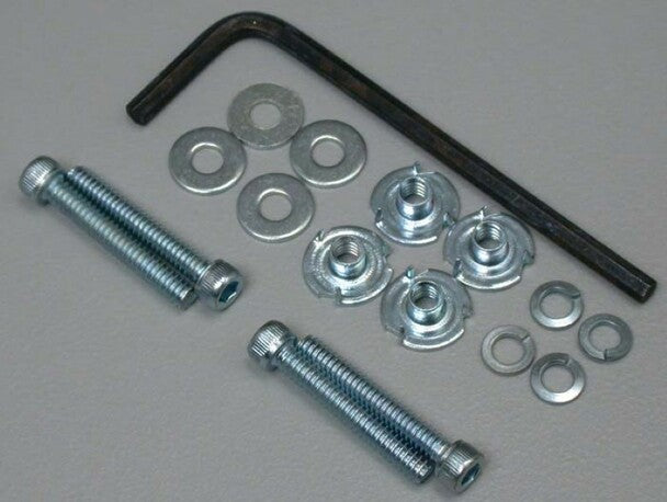 Great Planes Bolt Set / Blind Nuts 4-40x3/4 (4) GPMQ3503