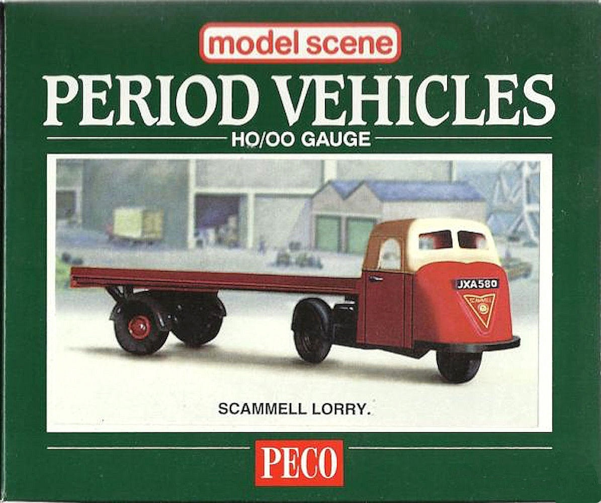 Modelscene Period Vehicles 5015 Scammell Lorry - 00 Gauge Plastic Kit