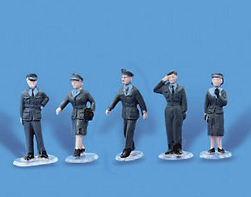 Modelscene 5118 RAF Personnel - 00 Gauge