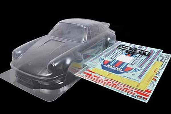Tamiya 1/10 PORSCHE CARRERA RSR BODY Shell with decals and paint mask