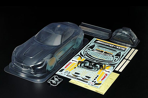 Tamiya 1/10 MERCEDES AMG GT3 BODY Shell with decals and paint mask