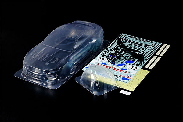 Tamiya 1/10 FORD MUSTANG GT4 BODY Shell with decals and paint mask 51614