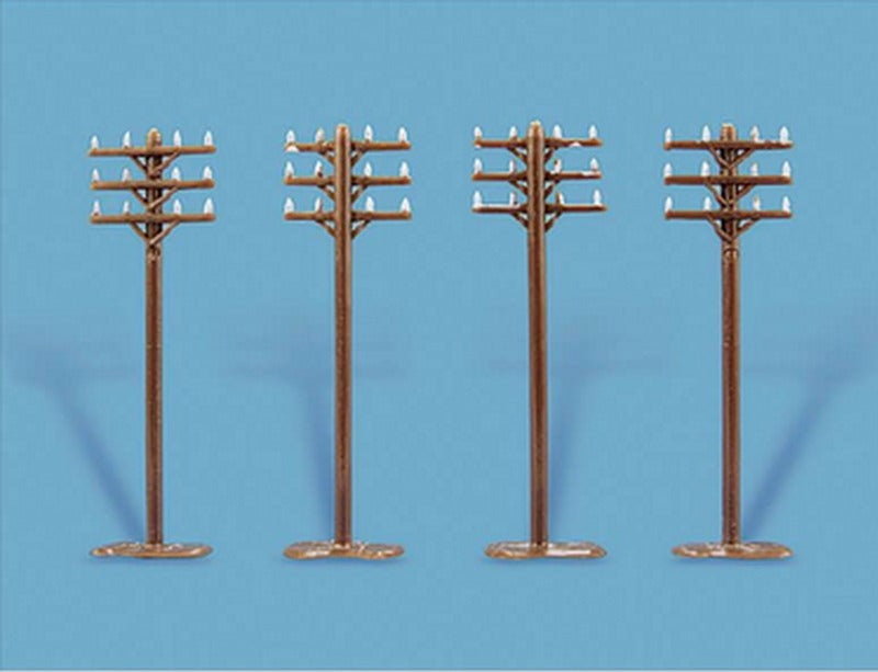 Modelscene 5182 Telegraph Poles - N Gauge