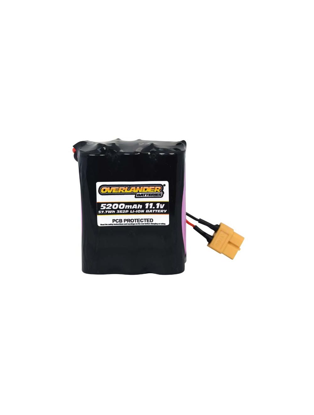 5200mAh 3S2P 11.1v Li-Ion Rechargeable Battery with PCB Config 16