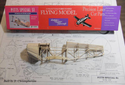 Dumas Pitts Special S-1 Balsa Kit