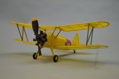 Dumas Stearman PT-17 Free Flight Kit