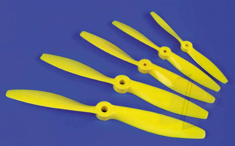 Kavan Nylon Propeller Yellow 7 x 4