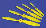Nylon Propeller Yellow 10 x 4 63L