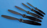 Nylon Glass Fibre Black Propeller 7 x 4 58Gl