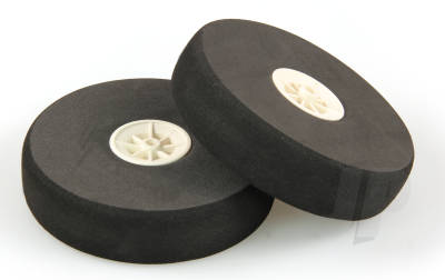 100mm Sponge Wheel - White Centre (2)