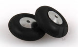 3/4in - (19mm) Metal Wheels (2)