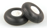 2.1/2in - (63mm) White Wheels (2)