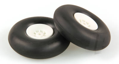 JP 31/2in - (87mm) White Wheels (2)