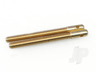 M2 Closed Loop Connector Brass 2 pk