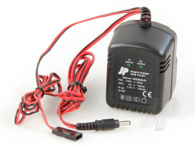 120Tx(Hitec 6 cell) 120Rx Charger (3 Pin UK)