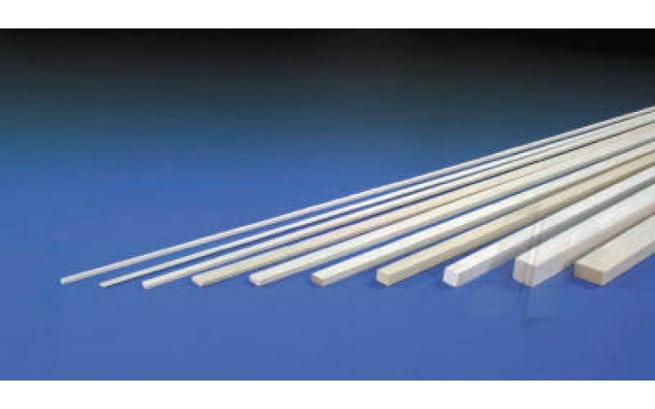 Balsa Strip 1/8 x 3/32 x 36 inches - Pack of 10