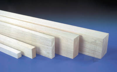 3 x 4 x 36 inch Balsa block (W-L161)