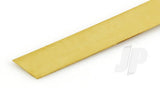 K&S .025 x 1 Brass Strip (1) 0.64mm x 25.40mm