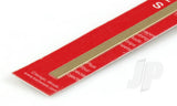 K&S  .032 x 1/4 Brass Strip (1) 0.81mm x 6.35 mm