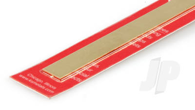 K&S 8246 .064 x 1/2 Brass Strip (1)