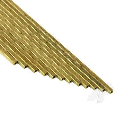 149F 1/16 Square Brass Tube 36in