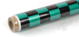 Oracover (Profilm) Pearl Cheq. Large Green/Black 2 metre (5523714)