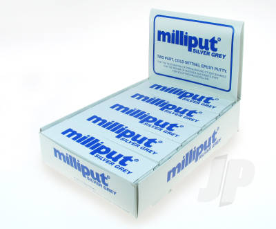 Milliput Silver Grey 4oz Epoxy Putty