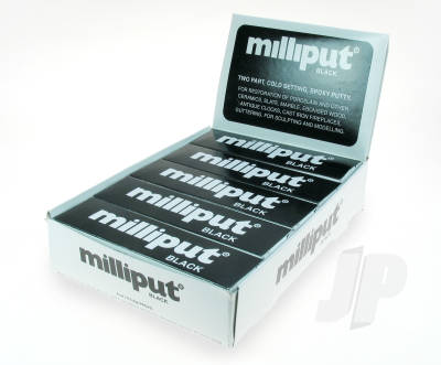 Milliput Black Epoxy Putty