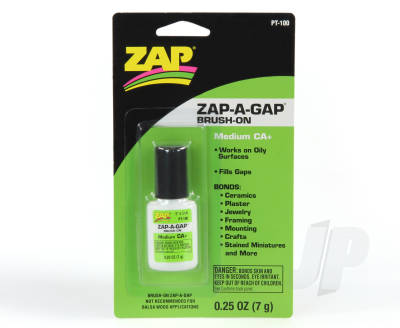 Zap-A-Gap CA+ Brush-On 1/4oz (Med.) PT100