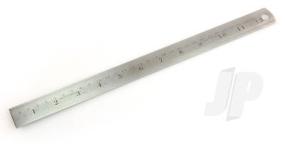 12 in Steel Rule (Flexi) (Pru1012)