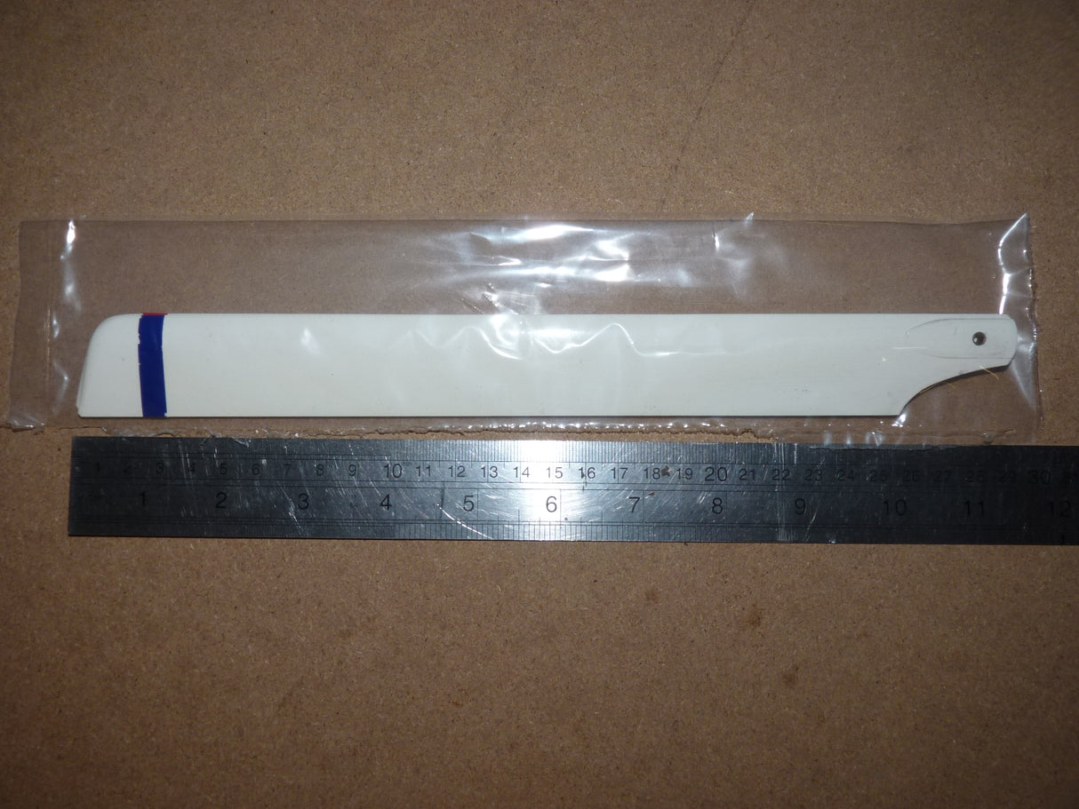 Glasss helicopter Glass Fibre Rotor Blades 275mm  (Box 45)