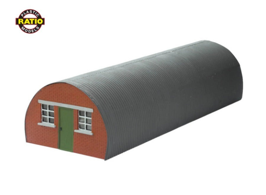 Ratio 558 Nissen Huts (2) Kit - 00 Gauge