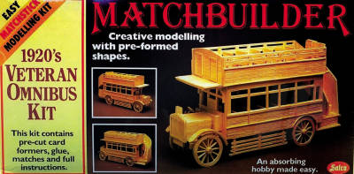 Matchbuilder 1920s Veteran Bus