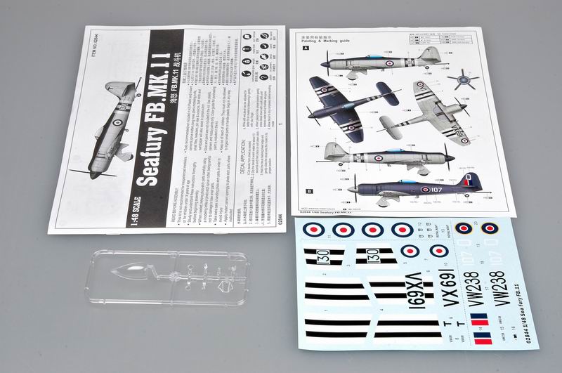 Trumpeter 1/48 Hawker Sea Fury FB.11 02844