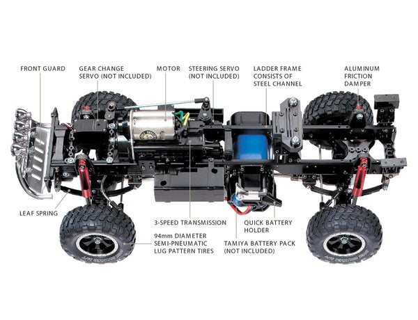 Tamiya Toyota Hilux High-Lift Kit