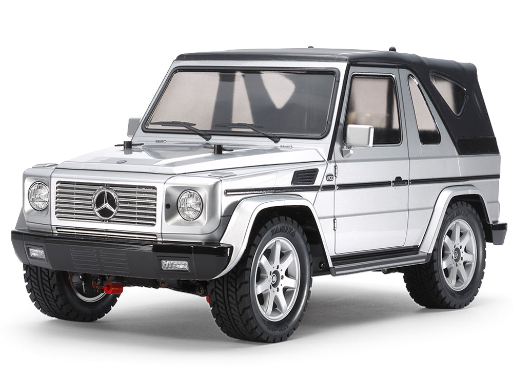 Tamiya 1/10 R/C Mercedes-Benz G 320 Cabrio (Silver Painted Body) (MF-01X) 58635