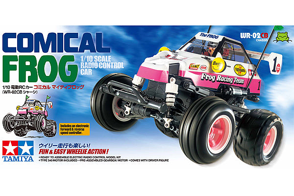 Tamiya 1/10 RC Comical Frog kit (WR-02CB)