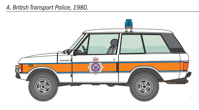 Italeri 1/24 RANGE ROVER POLICE IT3661