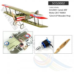 DW 1.2m Sopwith Camel ARF Built and Covered inc Motor+ Prop