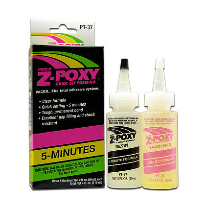 Zap 5 Min Z-poxy 4 oz PT-37